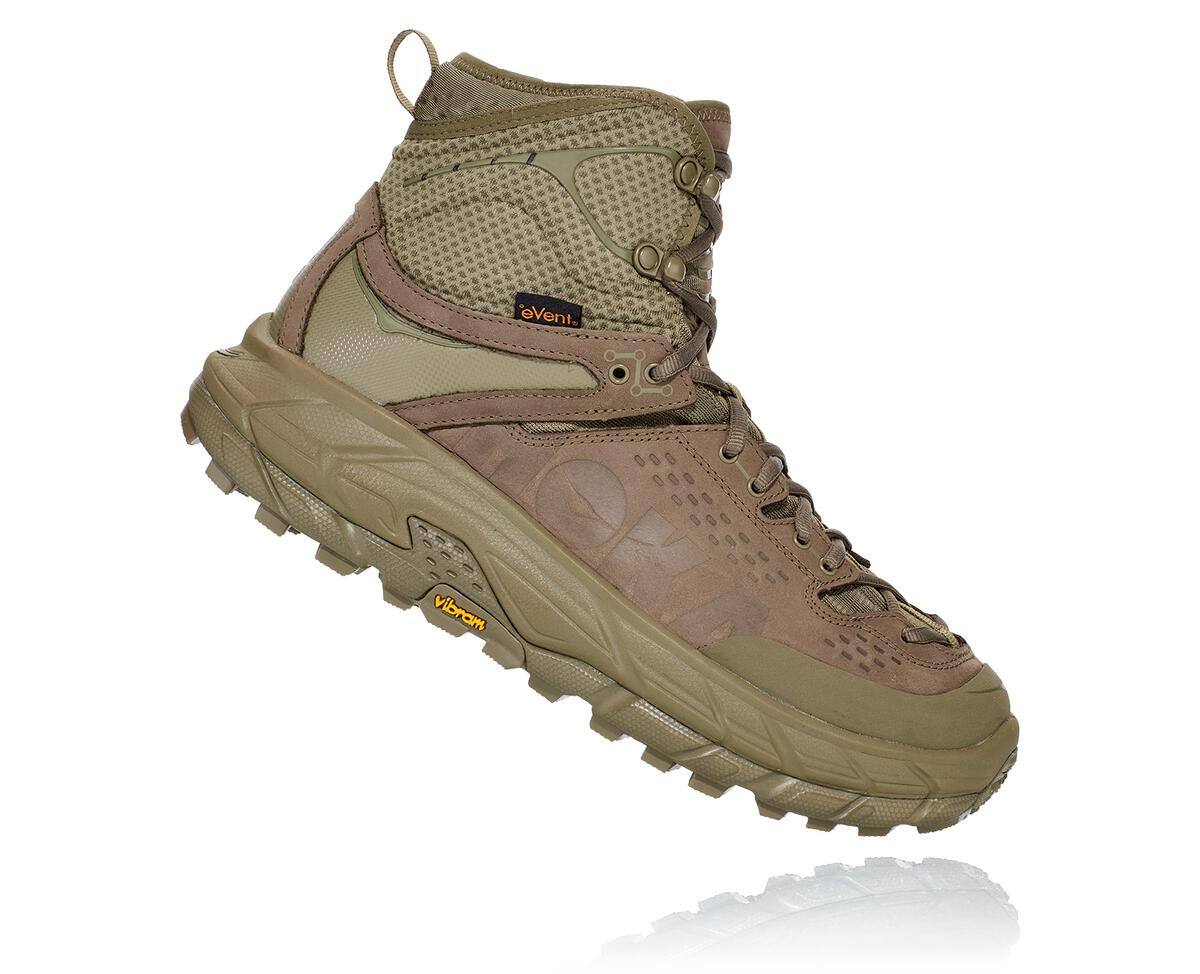 Hoka One One Tor Ultra Hi 2 Waterproof Verde Militar - Botas De